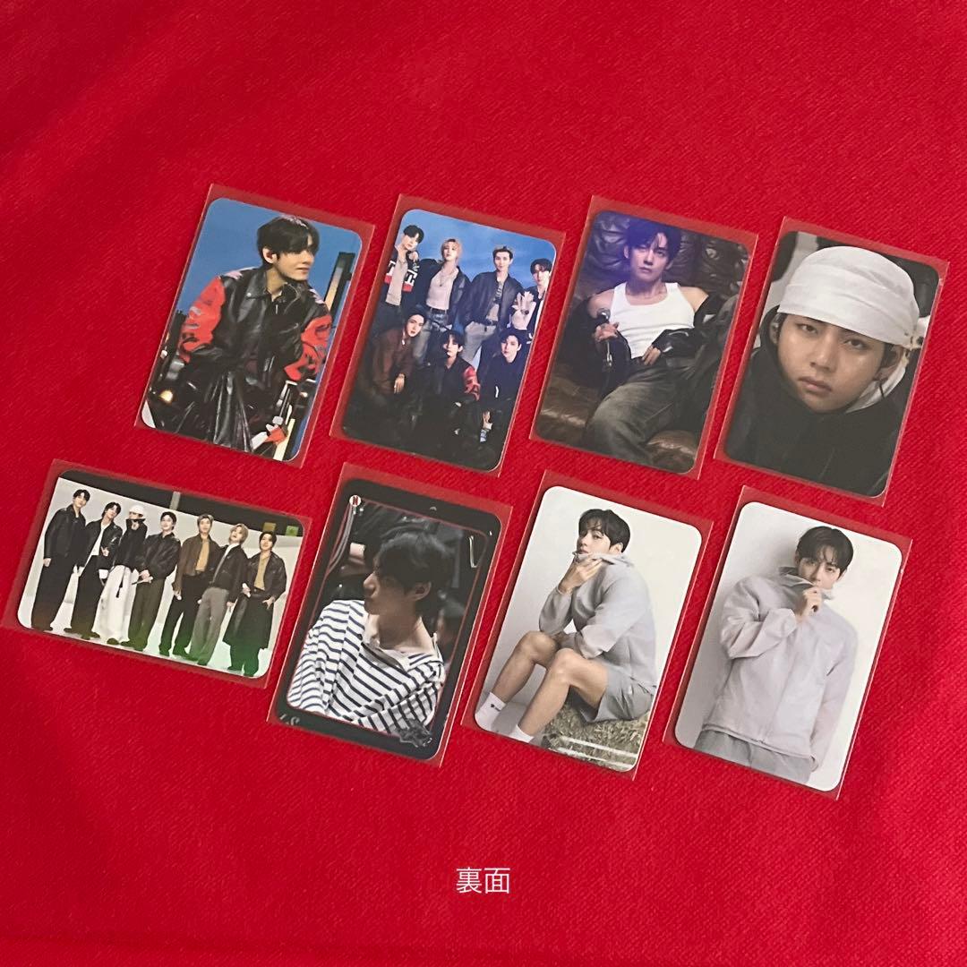 BTS ロングステッカー・ステッカー・ホログラム両面フォトカード等♡Ｖ