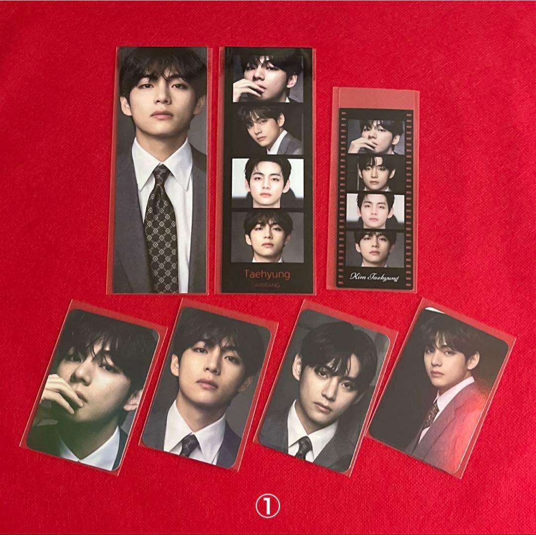BTS ロングステッカー・ステッカー・ホログラム両面フォトカード等♡Ｖ