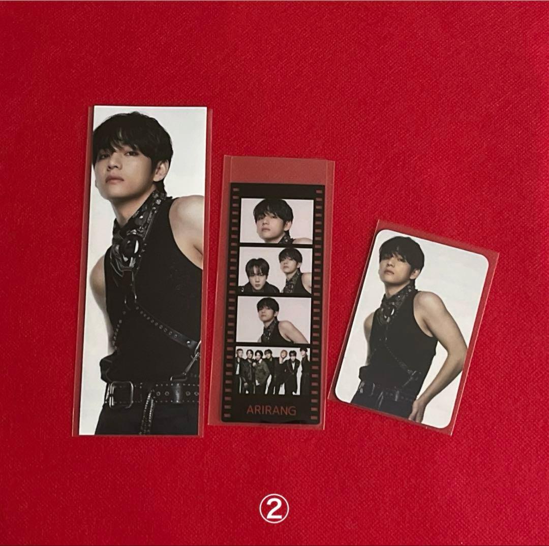 BTS ロングステッカー・ステッカー・ホログラム両面フォトカード等♡Ｖ