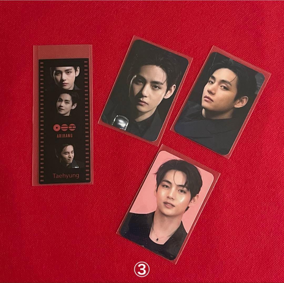 BTS ロングステッカー・ステッカー・ホログラム両面フォトカード等♡Ｖ