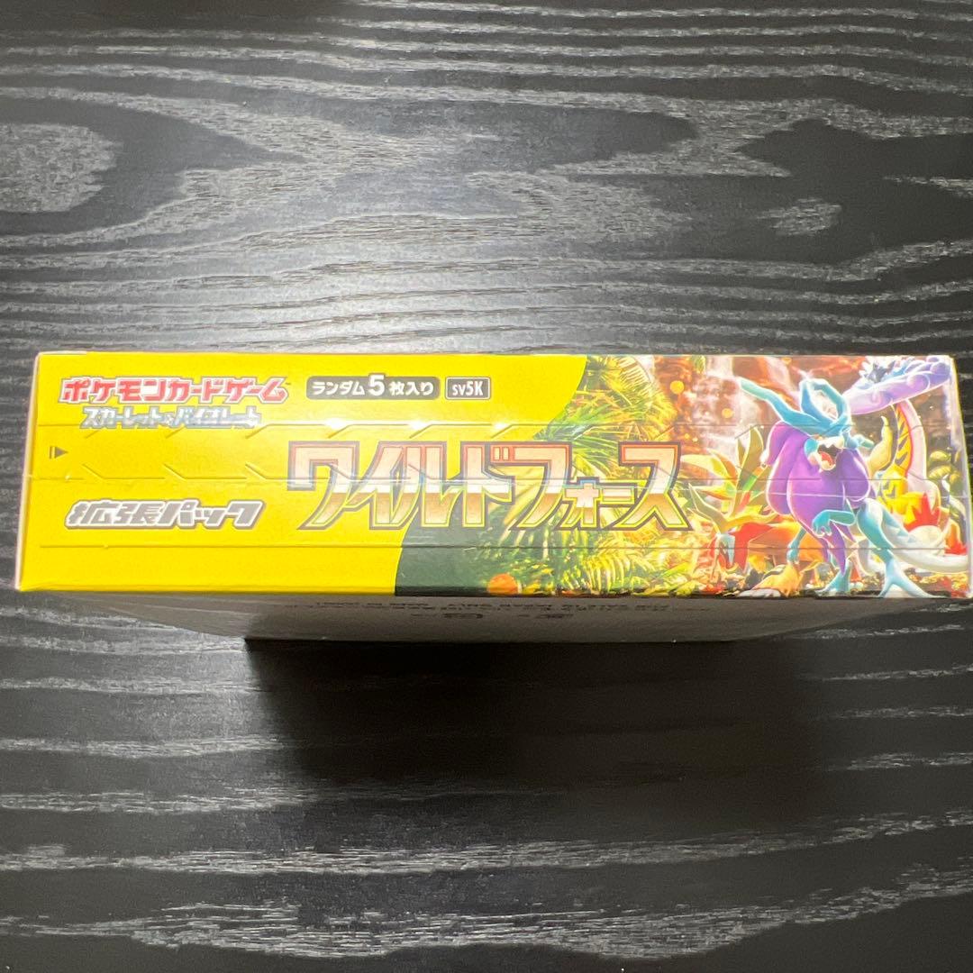 ワイルドフォース　シュリンク付き未開封1box