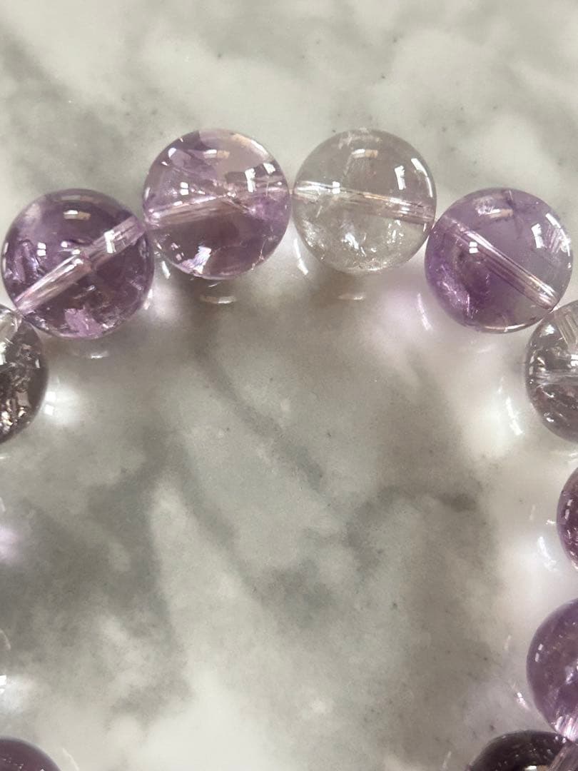 高品質　ボリビア産アメジスト　14.6ミリ