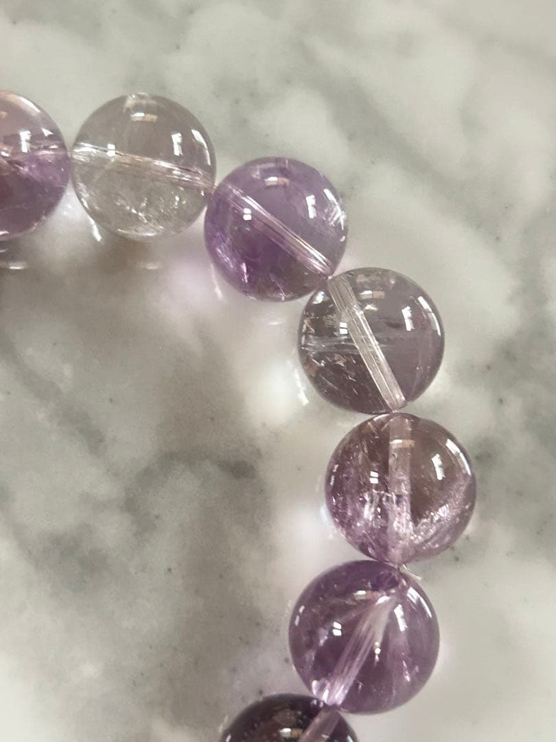 高品質　ボリビア産アメジスト　14.6ミリ