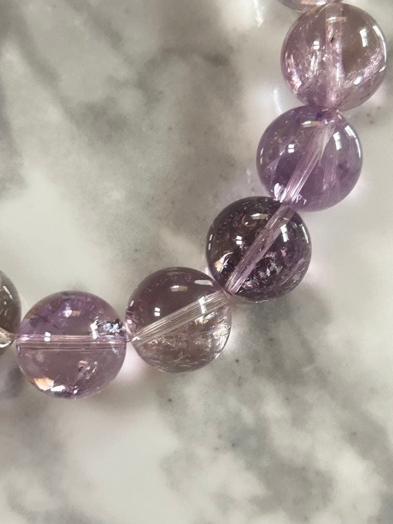 高品質　ボリビア産アメジスト　14.6ミリ
