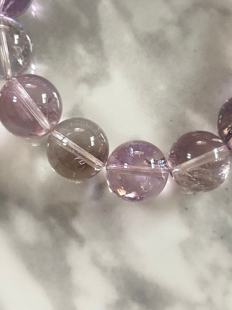 高品質　ボリビア産アメジスト　14.6ミリ