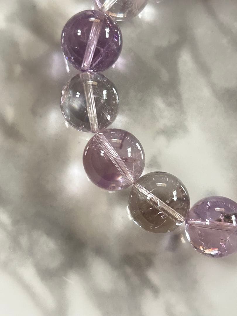 高品質　ボリビア産アメジスト　14.6ミリ