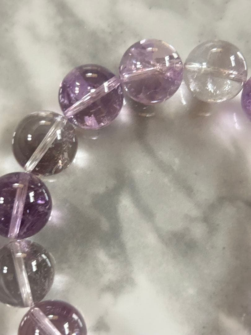 高品質　ボリビア産アメジスト　14.6ミリ