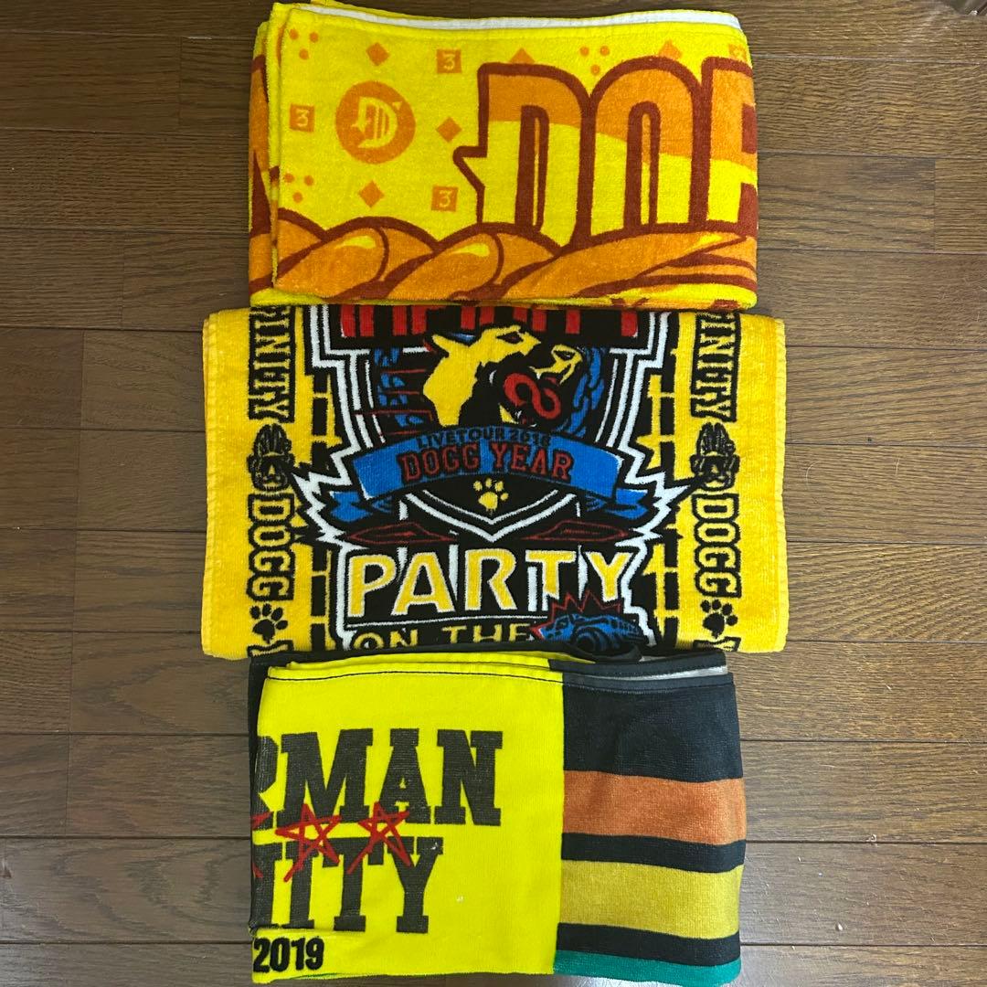 バラ売り可！DOBERMAN INFINITY スポーツタオル 3点セット