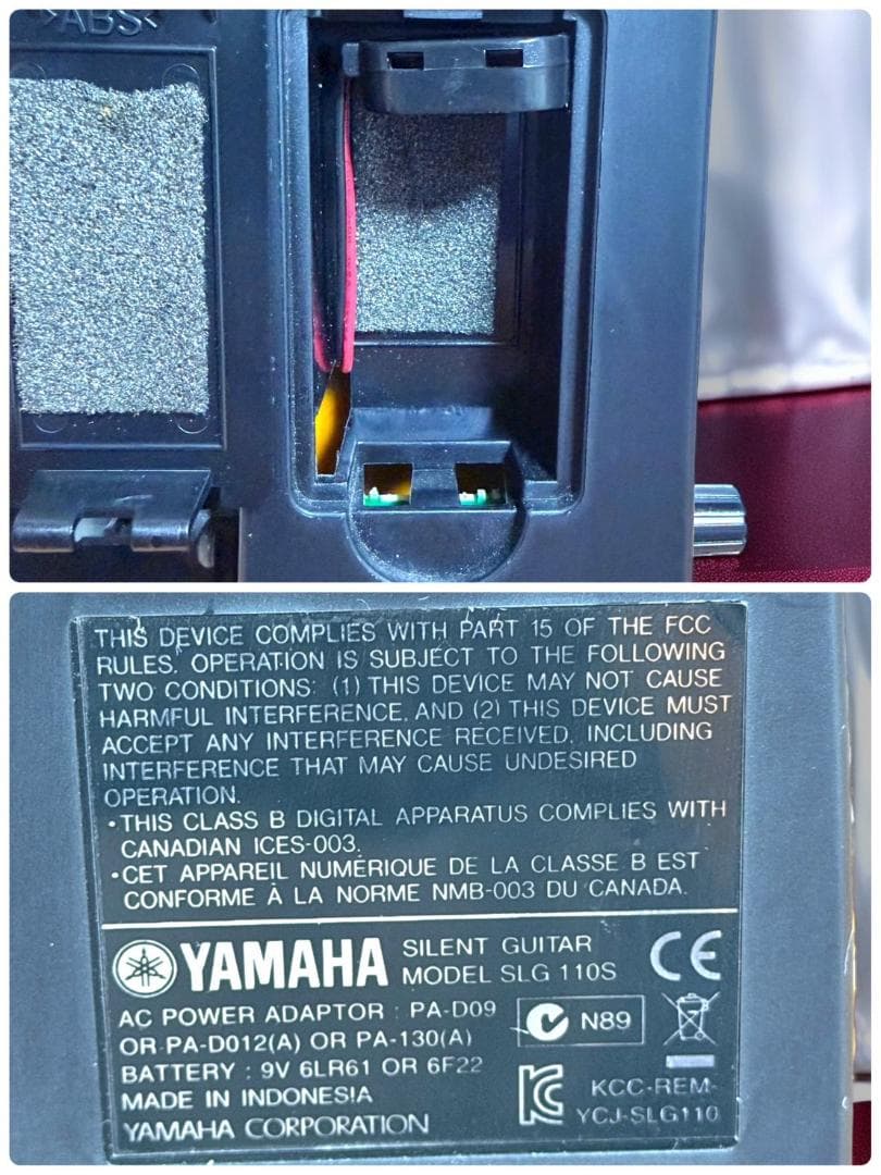 ☆美品 ヤマハ サイレントギター SLG110S ナチュラル ケース 付き