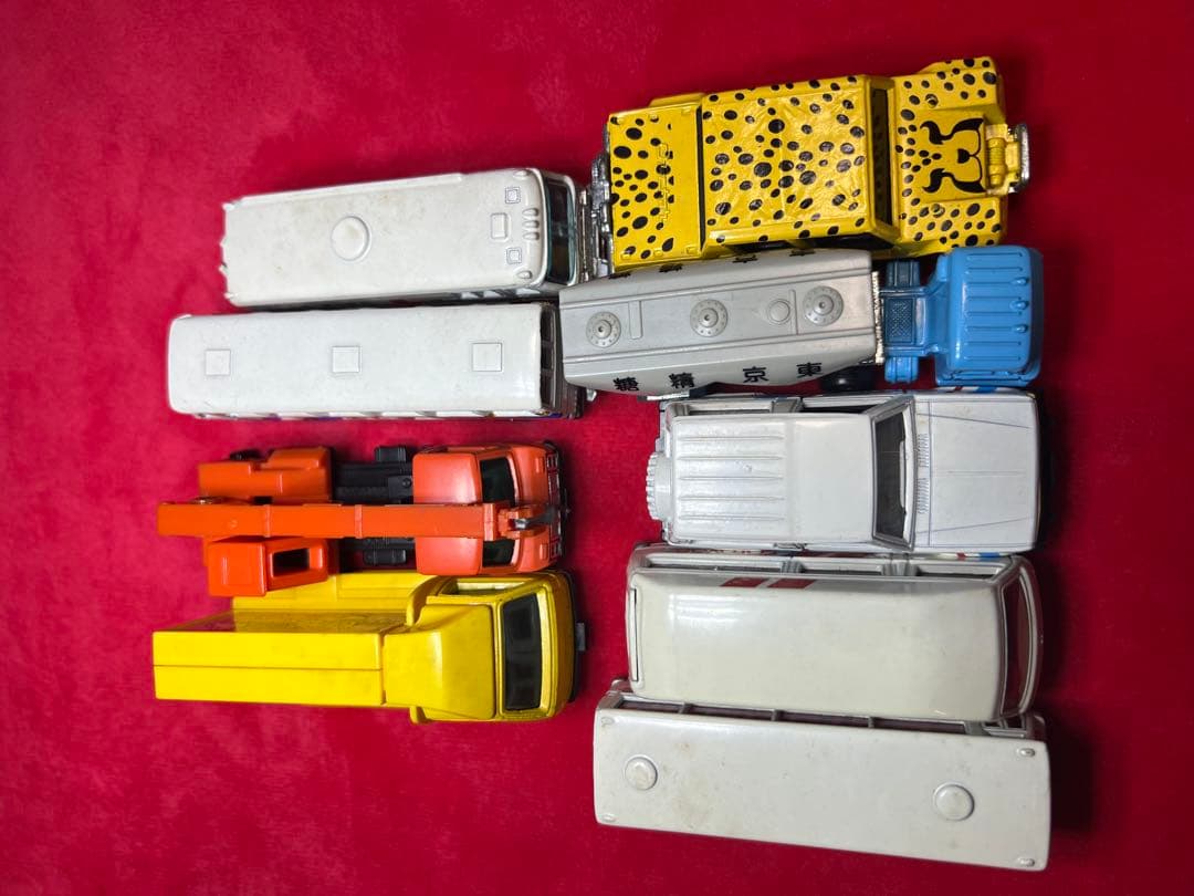 当時物 レトロ ミニカー 9台セット トミカ 多色