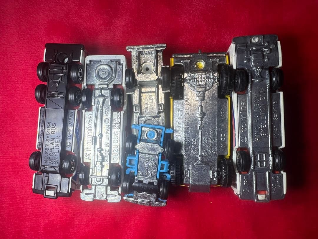 当時物 レトロ ミニカー 9台セット トミカ 多色