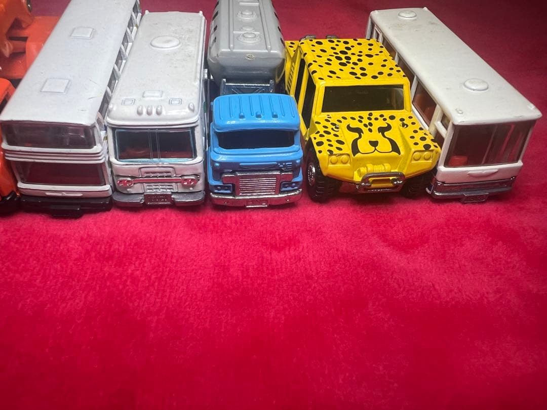 当時物 レトロ ミニカー 9台セット トミカ 多色