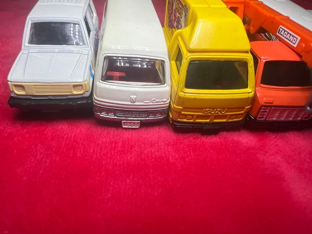 当時物 レトロ ミニカー 9台セット トミカ 多色