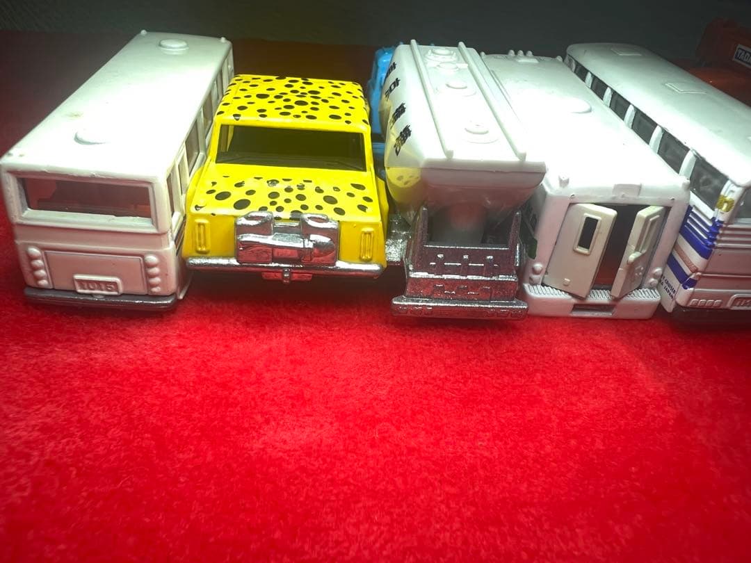 当時物 レトロ ミニカー 9台セット トミカ 多色