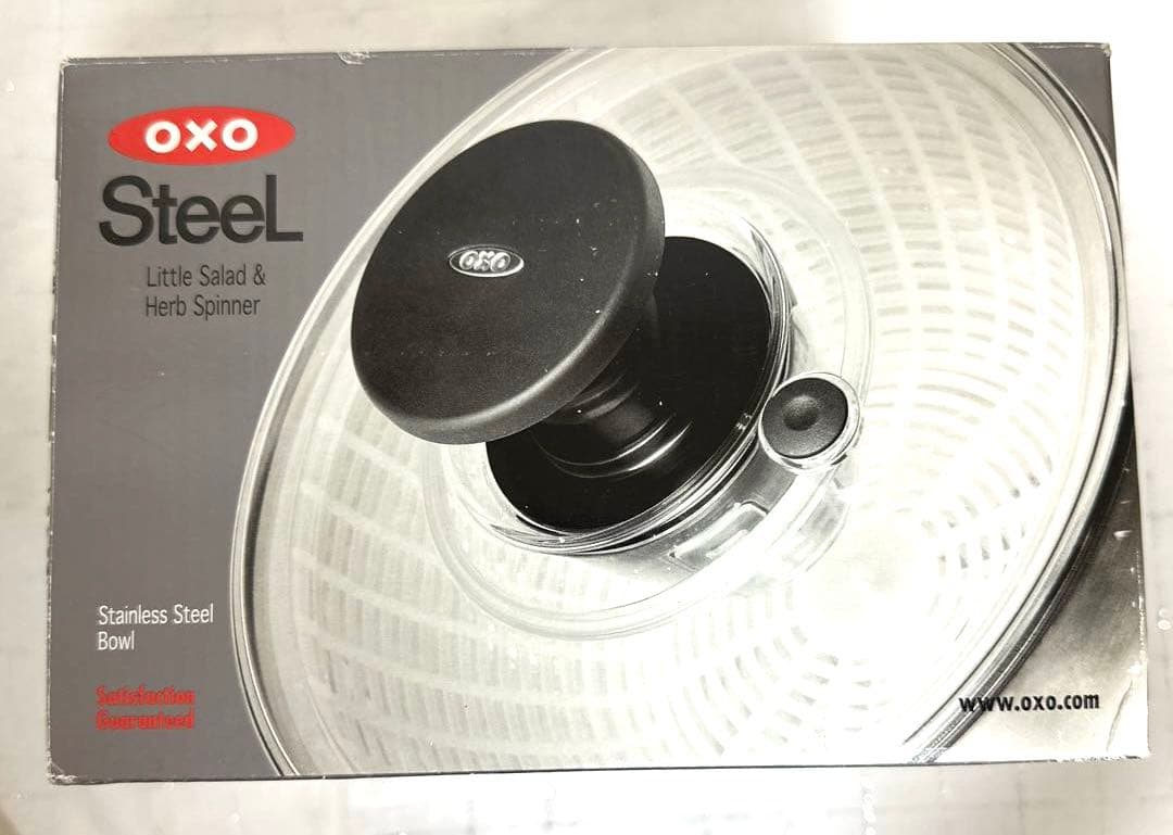 〇250984　OXO スチール サラダスピナー ステンレス 1071498