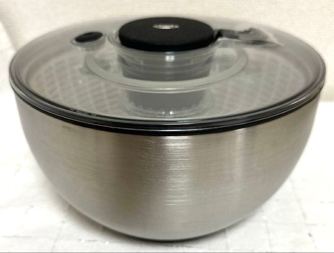 〇250984　OXO スチール サラダスピナー ステンレス 1071498