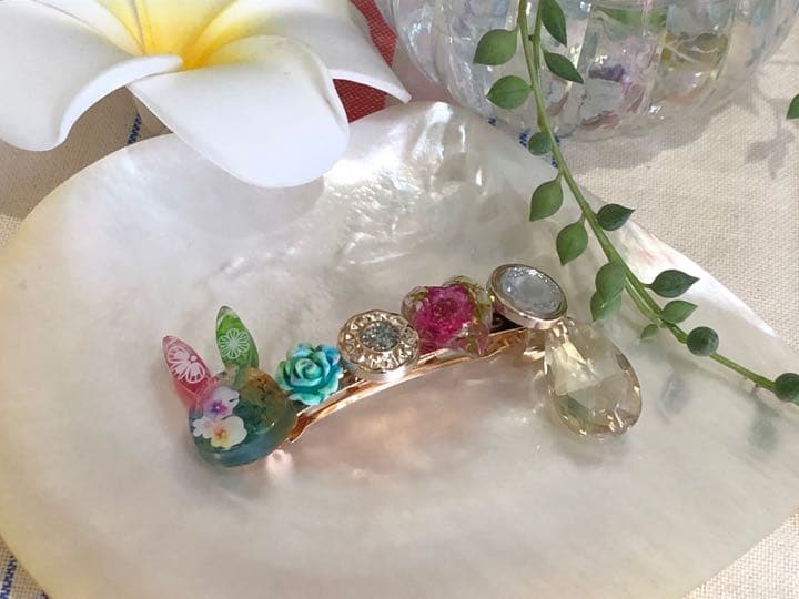 レディさん専用♡カラフルうさこ バレッタ