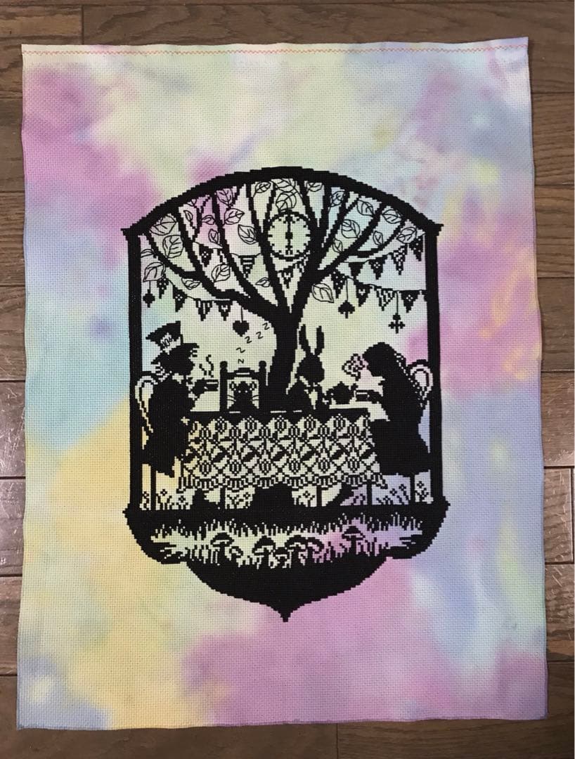 クロスステッチ完成品★Alice②★