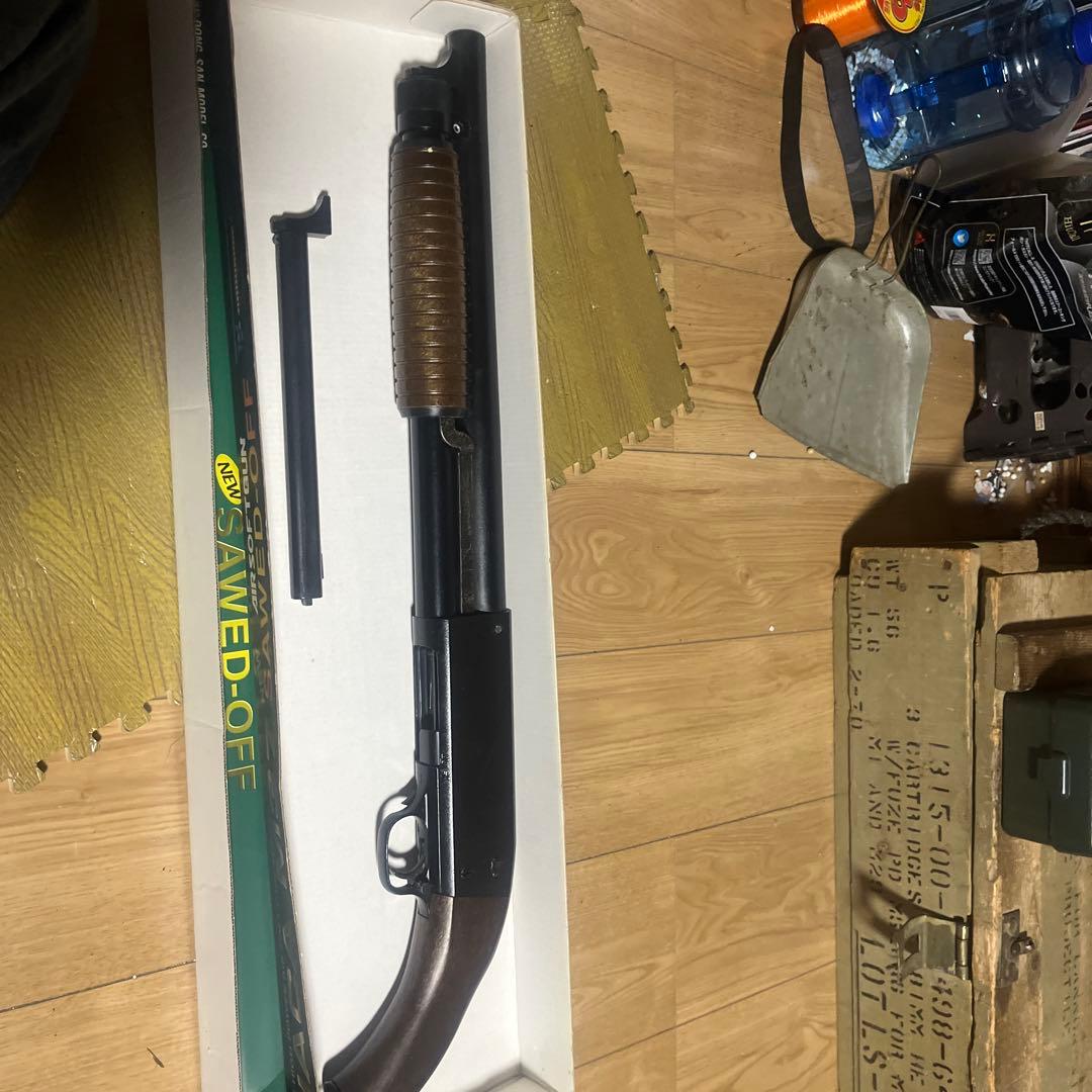 KTWIthaca M37 Sawed-Off エアコッキングガン