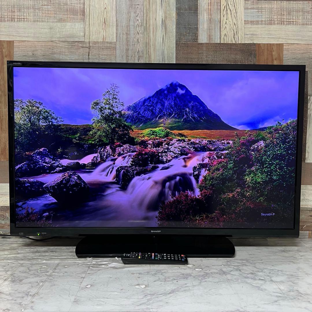 全国送料込❣️シャープ40型液晶地デジBSCSテレビ外付HDD裏録画対応