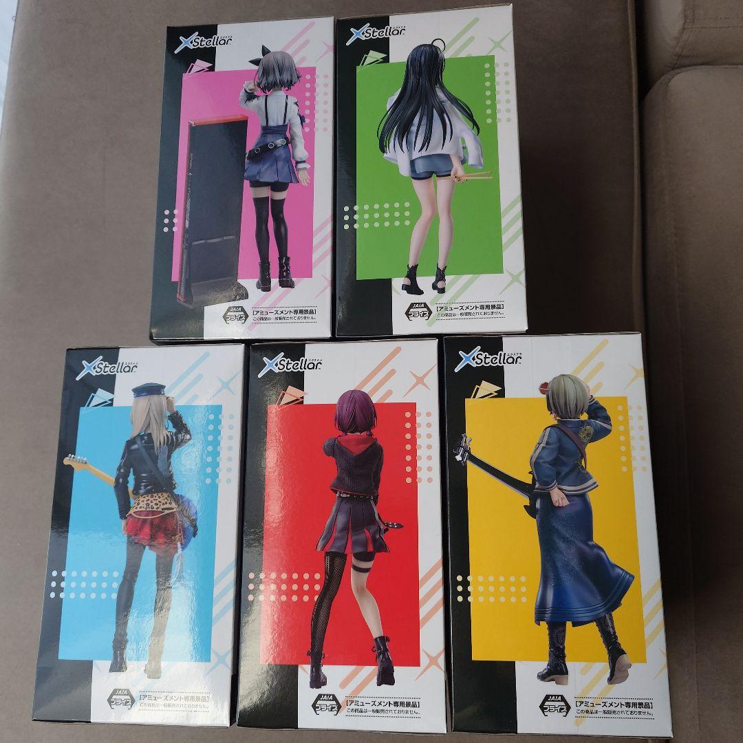 【未開封】XStellar ガールズバンドクライ フィギュア 5体セット