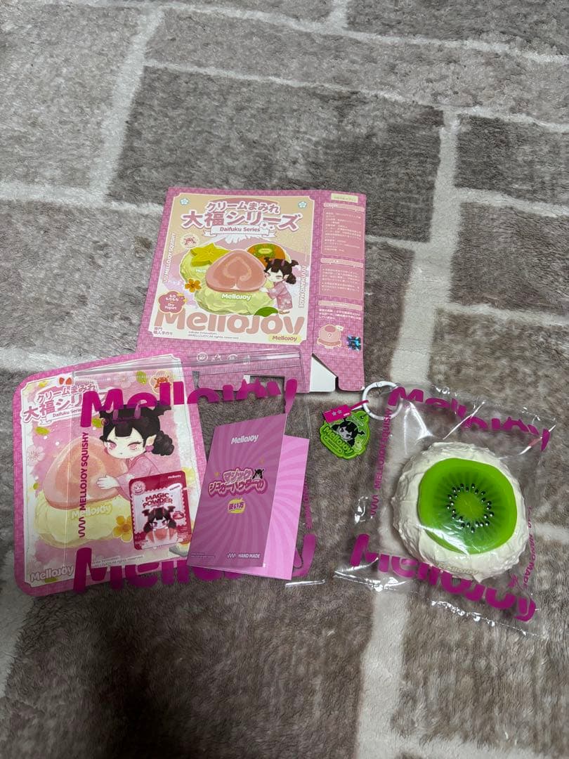 【廃盤】メロジョイ大福「キウイ」
