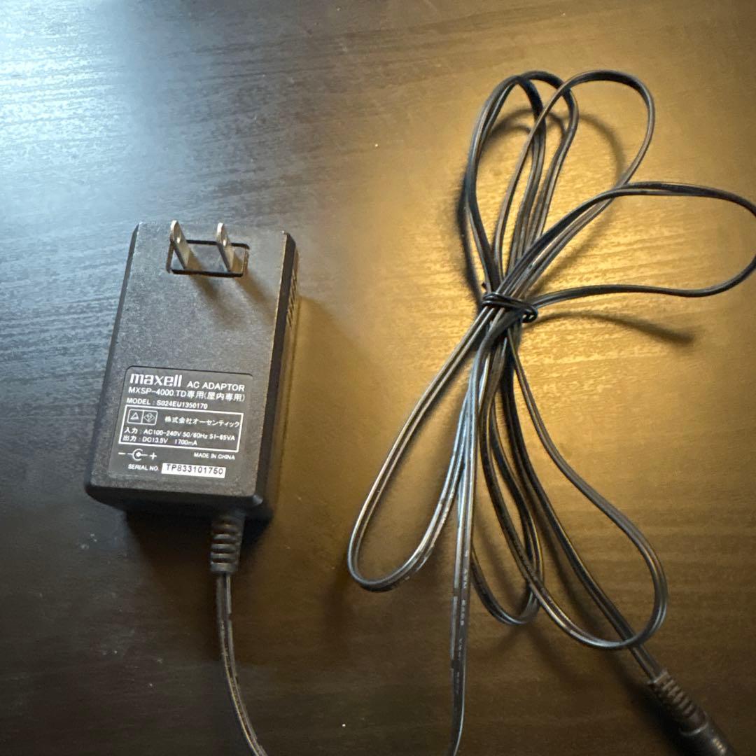 maxell タイムドメイン スピーカー MXSP-4000.TD 2つ売り