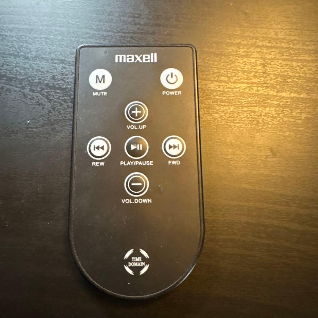 maxell タイムドメイン スピーカー MXSP-4000.TD 2つ売り