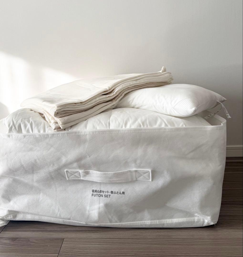 無印良品　寝具6点セット•敷ふとん用FUTON SET シングルサイズ