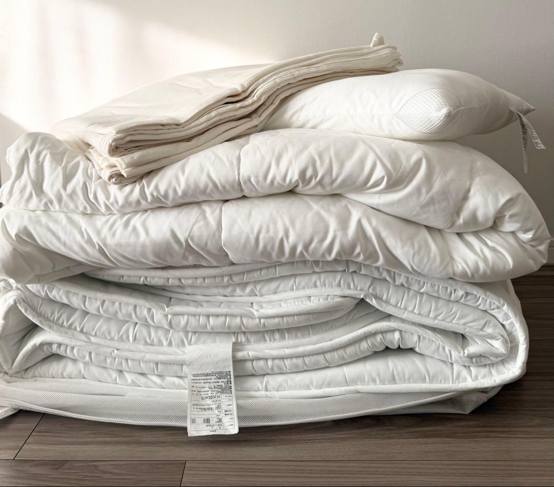 無印良品　寝具6点セット•敷ふとん用FUTON SET シングルサイズ