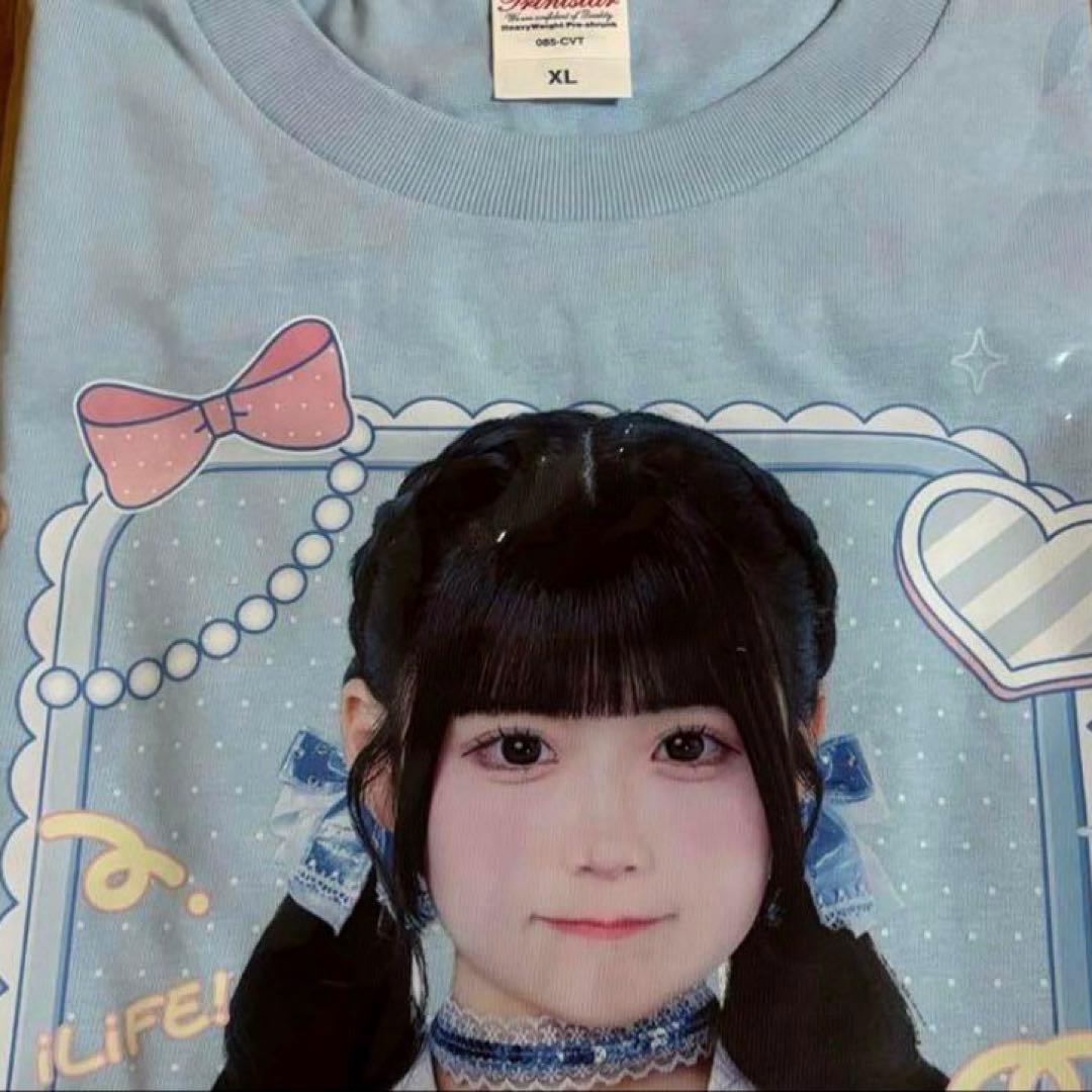 iLiFE! オンライン ガラポン 虹羽みに A賞 実写Tシャツ
