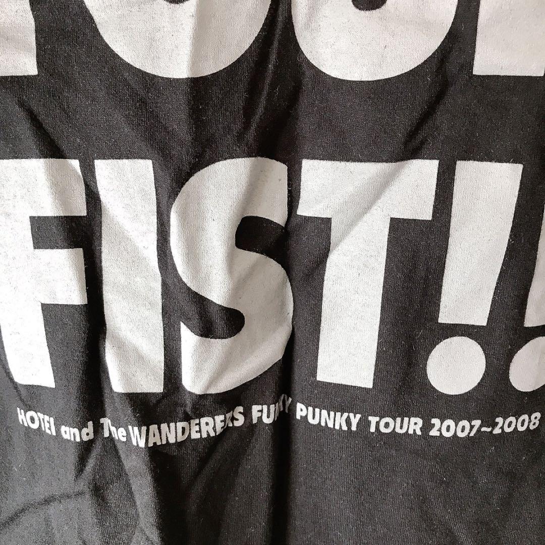 希少 布袋寅泰 HOTEI ツアーグッズ Tシャツ　半袖 黒　XL