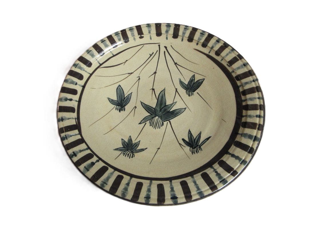 瀬戸物　大皿　約36.5cm 陶器　器　瀬戸焼