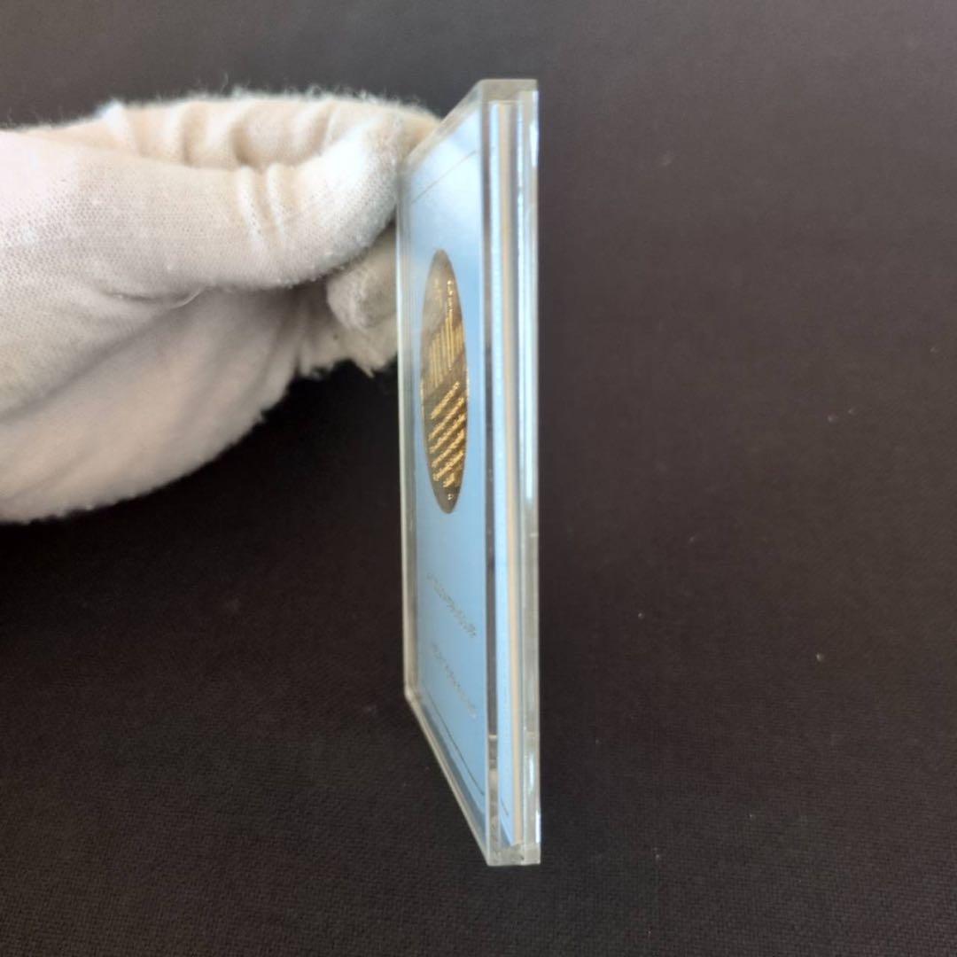 希少 ベルリンの壁崩壊 記念メダル 1989年 24金メッキ フランクリンミント