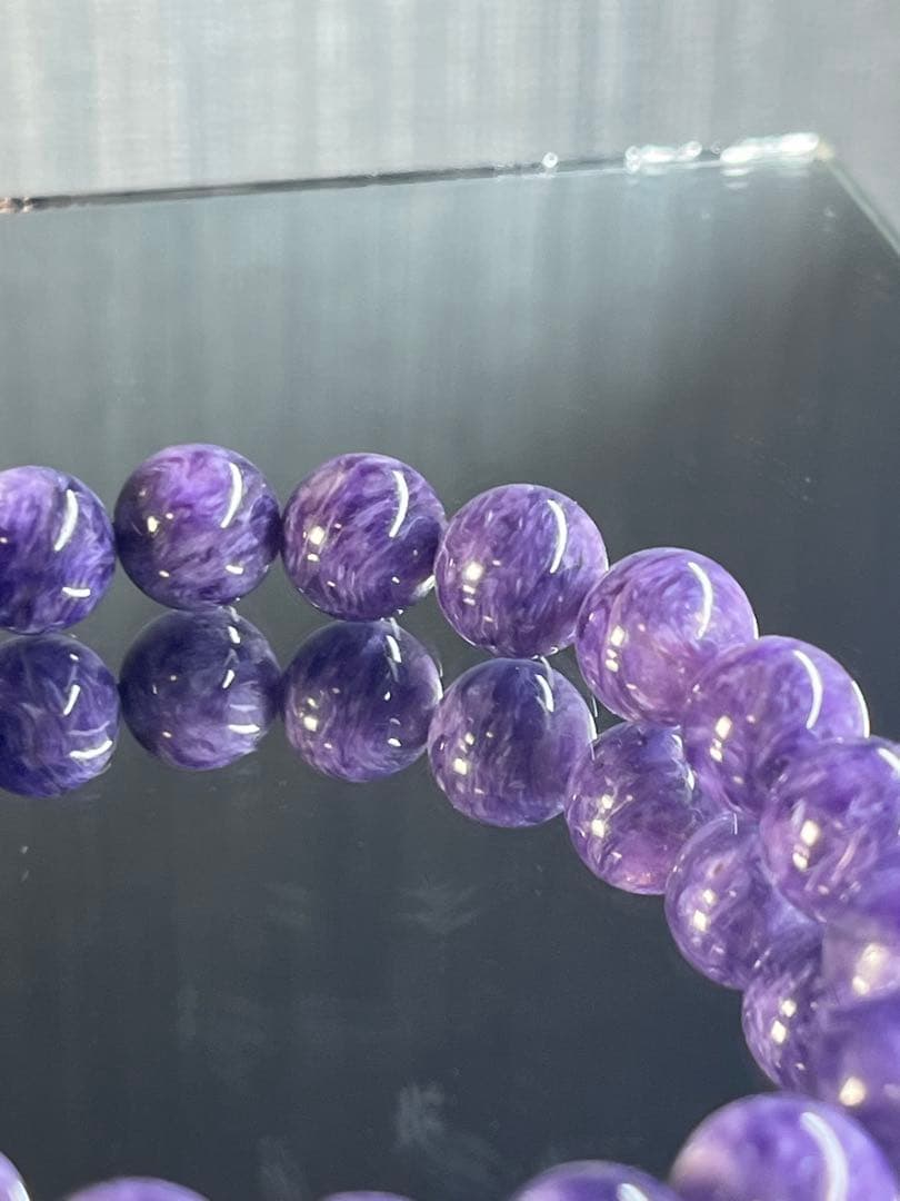 チャロアイト天然石 ブレスレット、トップクオリティ