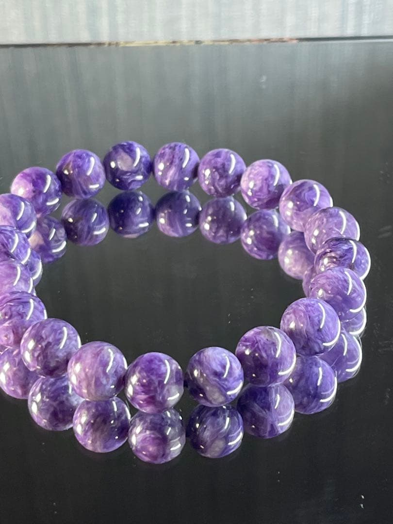 チャロアイト天然石 ブレスレット、トップクオリティ