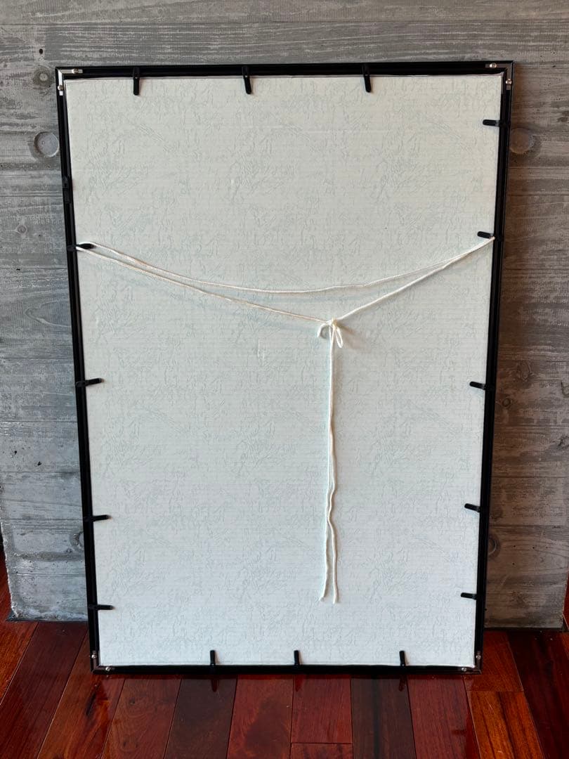 77.5cm【額装済】横尾忠則 アートポスター y字路　希少