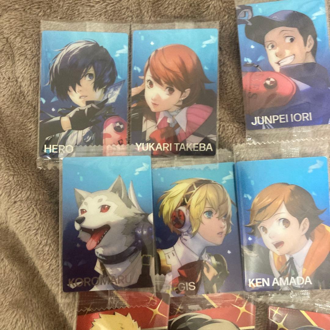 ペルソナ　ウエハース第一弾 P3R＆P5R全30種　コンプリートセット　他8枚