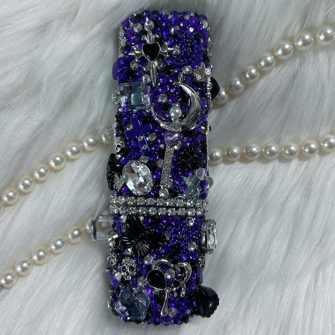 iQOS イルマワン デコケース アイコスデコ 現品限り 紫 黒 地雷