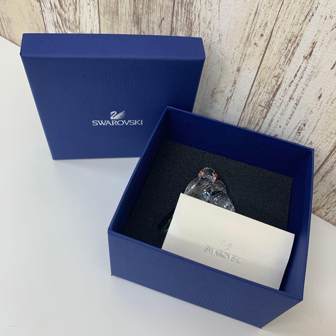 【T】Swarovski スワロフスキー　クリスタル セキセイインコ　205