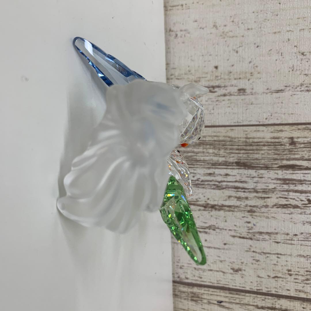 【T】Swarovski スワロフスキー　クリスタル セキセイインコ　205