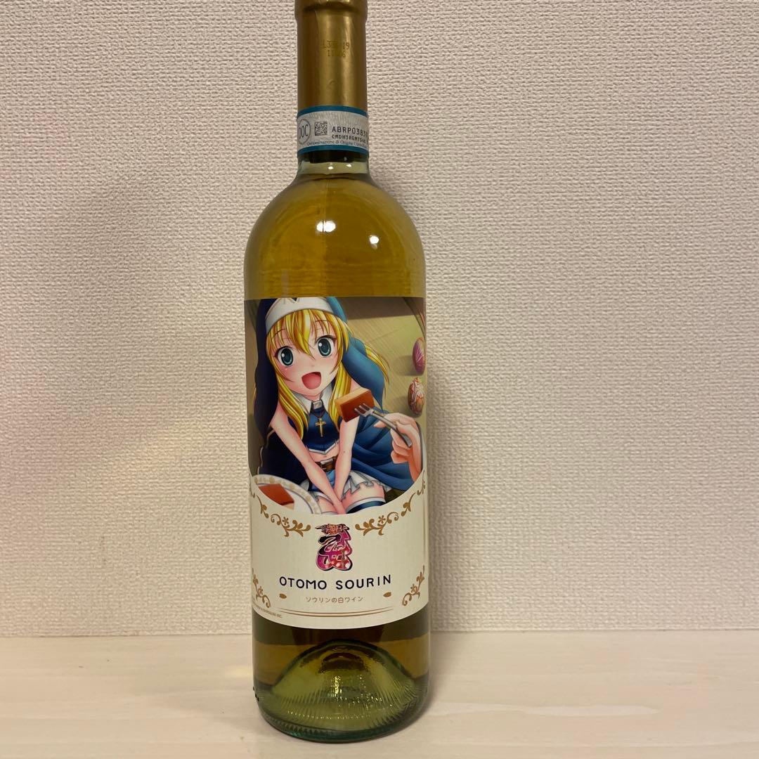戦国乙女　白ワイン　大友ソウリンラベル