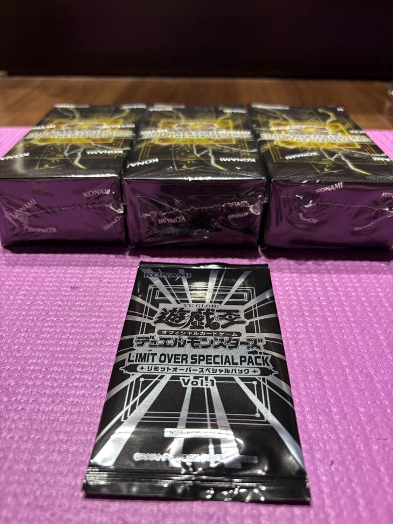 遊戯王　リミットオーバーコレクションヒーローズ3Box未開封スペシャルパック付き