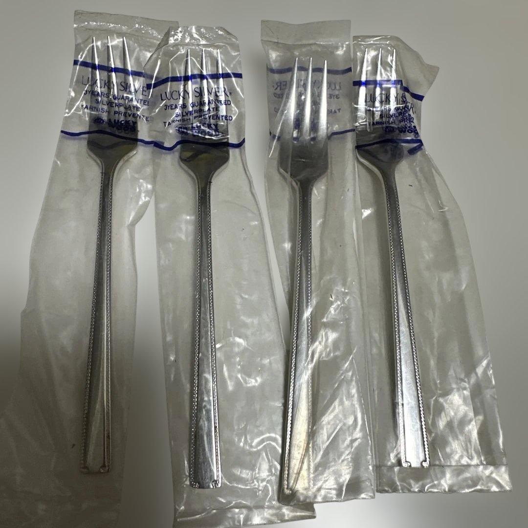 ラッキーウッド ディナー カトラリーセット 16本 箱無し 新品