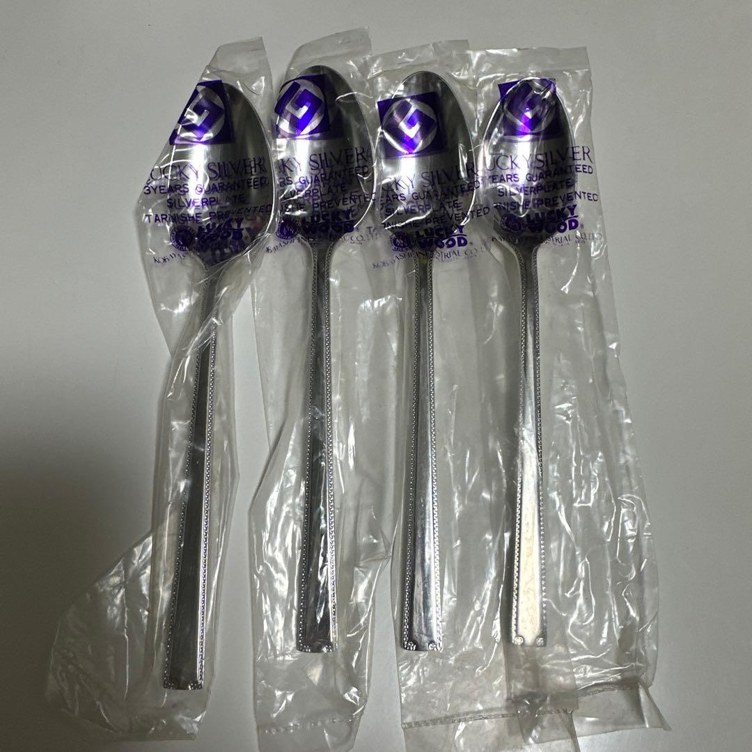 ラッキーウッド ディナー カトラリーセット 16本 箱無し 新品