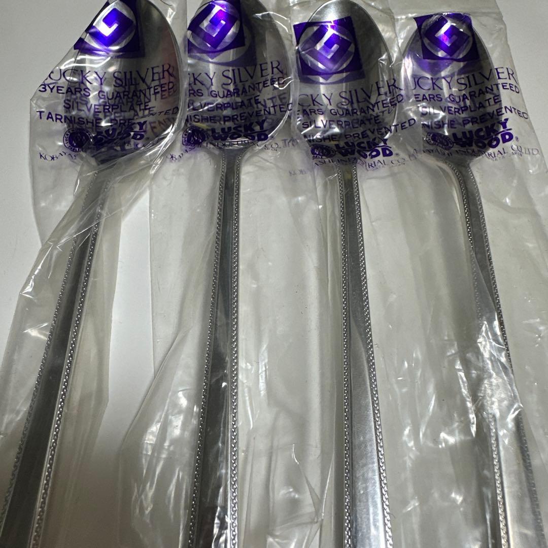 ラッキーウッド ディナー カトラリーセット 16本 箱無し 新品