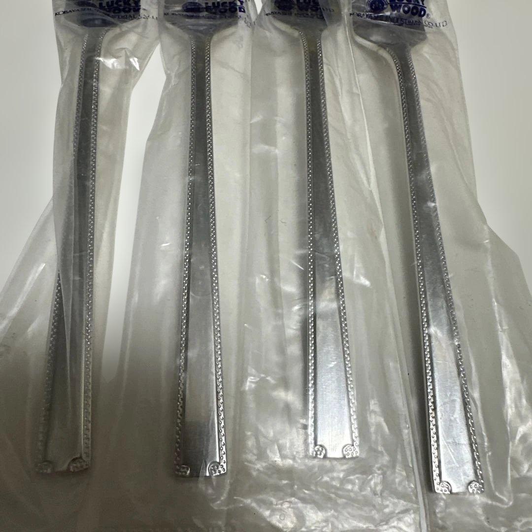ラッキーウッド ディナー カトラリーセット 16本 箱無し 新品