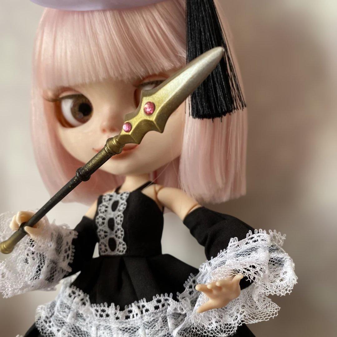 カスタムアイシードール『祭り』ピンクボブヘア