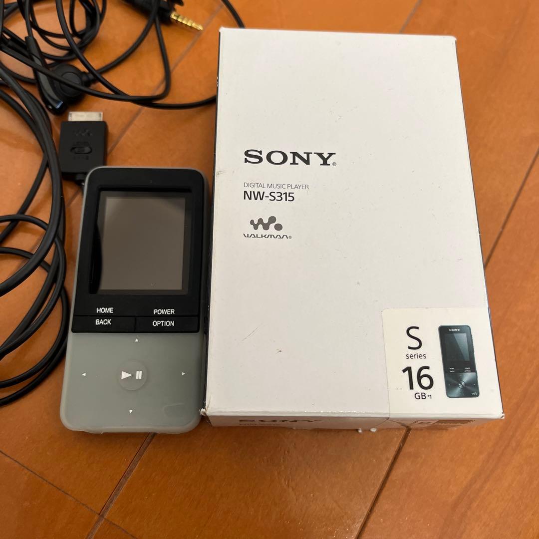 SONY　ウォークマン Sシリーズ 16GB NW-S315　ブラック