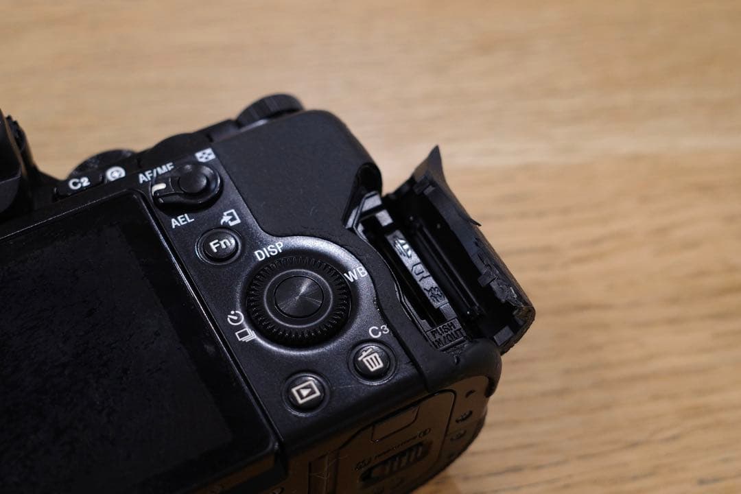 SONY α7S ショット数5400回